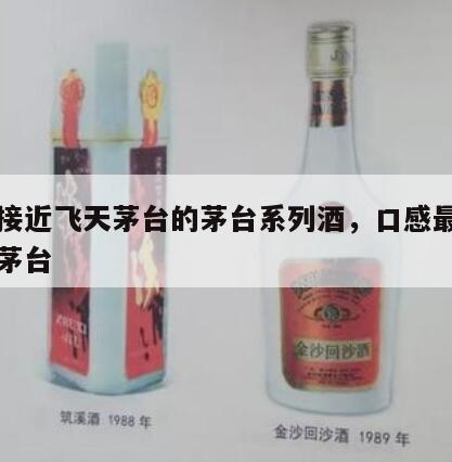 口感接近飞天茅台的茅台系列酒，口感最接近飞天茅台