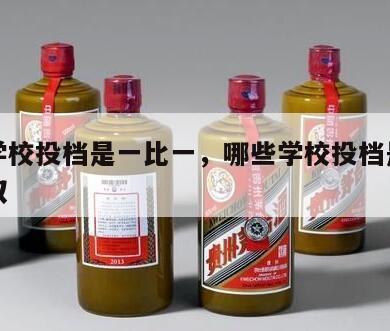 哪些学校投档是一比一，哪些学校投档是一比一录取