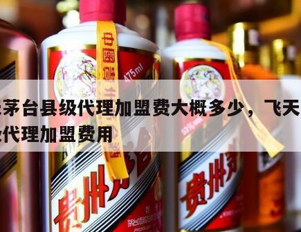 飞天茅台县级代理加盟费大概多少，飞天茅台县级代理加盟费用
