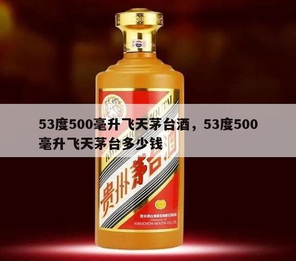 53度500毫升飞天茅台酒，53度500毫升飞天茅台多少钱