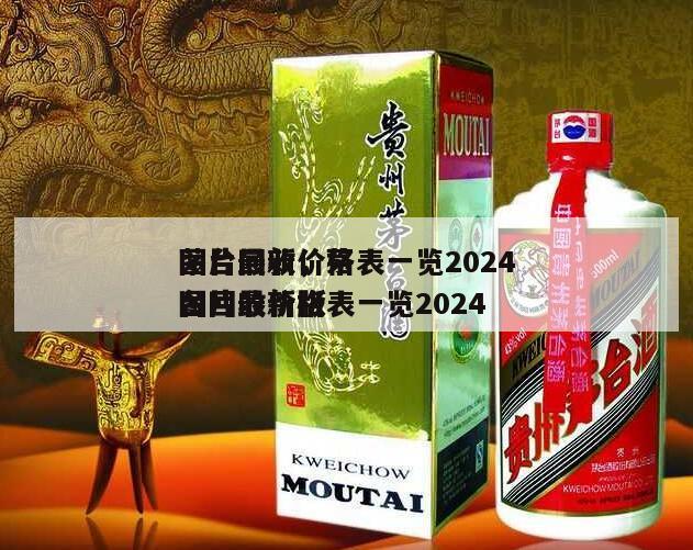 茅台回收价格表一览2024
图片最新，茅台回收价格表一览2024
图片最新版