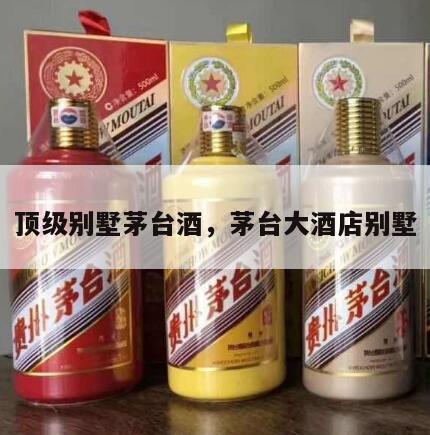 顶级别墅茅台酒，茅台大酒店别墅