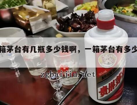 一箱茅台有几瓶多少钱啊，一箱茅台有多少瓶酒