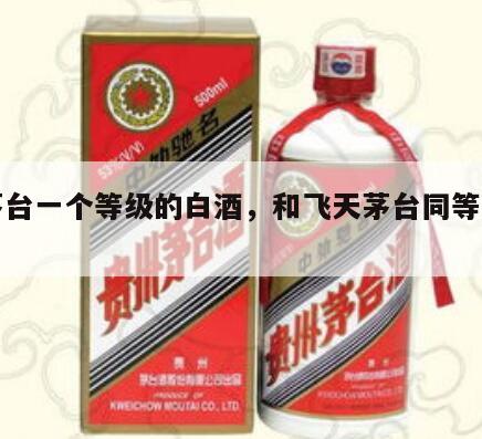 和茅台一个等级的白酒，和飞天茅台同等级的酒