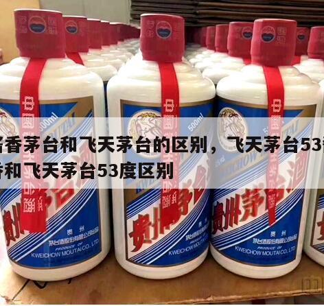 酱香茅台和飞天茅台的区别，飞天茅台53酱香和飞天茅台53度区别