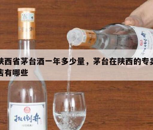 陕西省茅台酒一年多少量，茅台在陕西的专卖店有哪些
