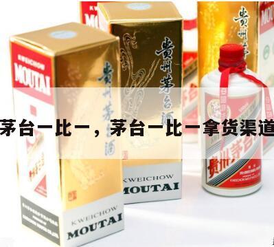 茅台一比一，茅台一比一拿货渠道