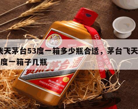 飞天茅台53度一箱多少瓶合适，茅台飞天53度一箱子几瓶