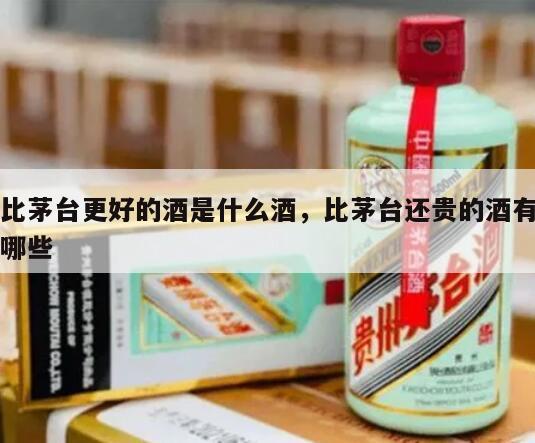 比茅台更好的酒是什么酒，比茅台还贵的酒有哪些
