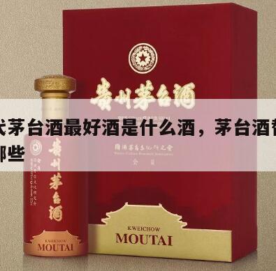 能替代茅台酒最好酒是什么酒，茅台酒替代产品有哪些