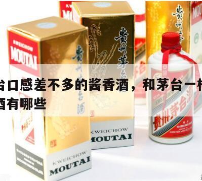 和茅台口感差不多的酱香酒，和茅台一样酱香型白酒有哪些