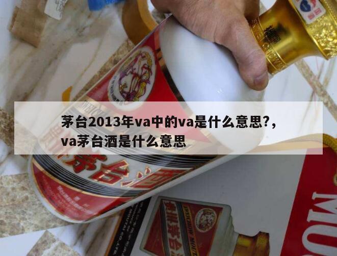 茅台2013年va中的va是什么意思?，va茅台酒是什么意思
