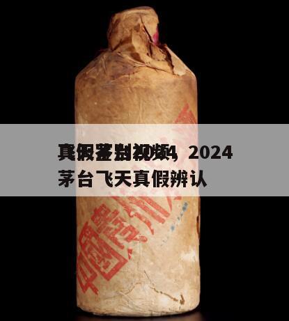 飞天茅台2024
真假鉴别视频，2024
茅台飞天真假辨认