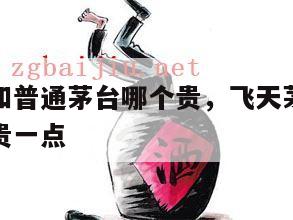 飞天茅台和普通茅台哪个贵，飞天茅台和普通茅台哪个贵一点