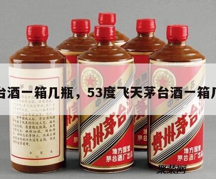 茅台酒一箱几瓶，53度飞天茅台酒一箱几瓶