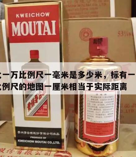一比一万比例尺一毫米是多少米，标有一比一万比例尺的地图一厘米相当于实际距离