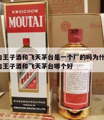 茅台王子酒和飞天茅台是一个厂的吗为什么，茅台王子酒和飞天茅台哪个好