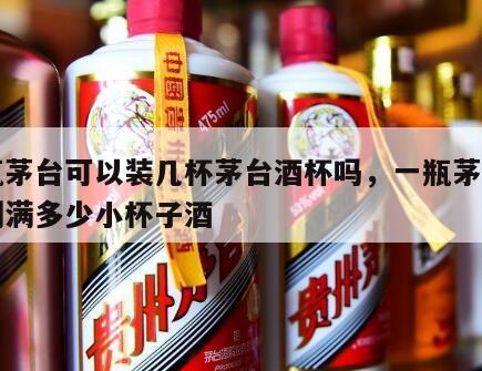 一瓶茅台可以装几杯茅台酒杯吗，一瓶茅台可以倒满多少小杯子酒