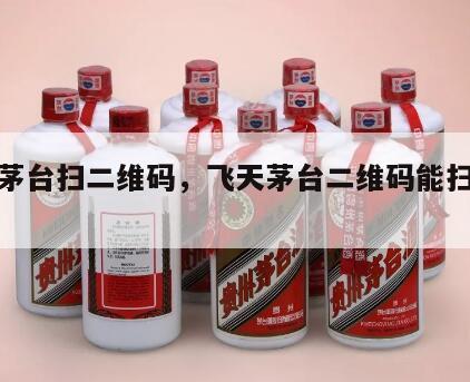 飞天茅台扫二维码，飞天茅台二维码能扫出价格吗