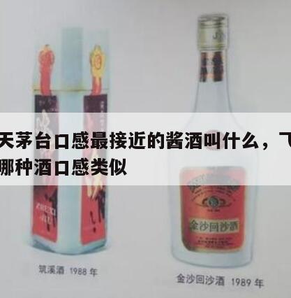 和飞天茅台口感最接近的酱酒叫什么，飞天茅台和哪种酒口感类似