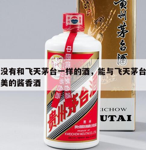 有没有和飞天茅台一样的酒，能与飞天茅台相媲美的酱香酒