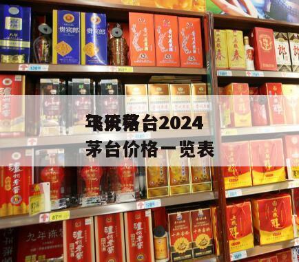 飞天茅台2024
年价格，2024
飞天茅台价格一览表