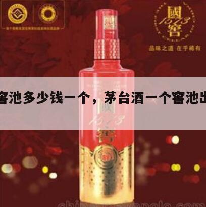茅台窖池多少钱一个，茅台酒一个窖池出酒多少