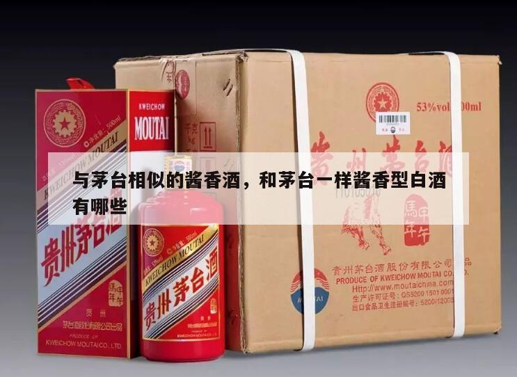 与茅台相似的酱香酒，和茅台一样酱香型白酒有哪些