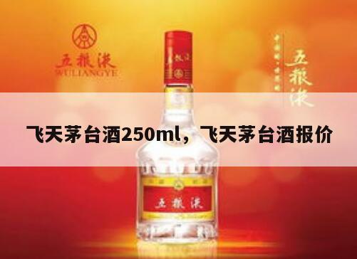 飞天茅台酒250ml，飞天茅台酒报价