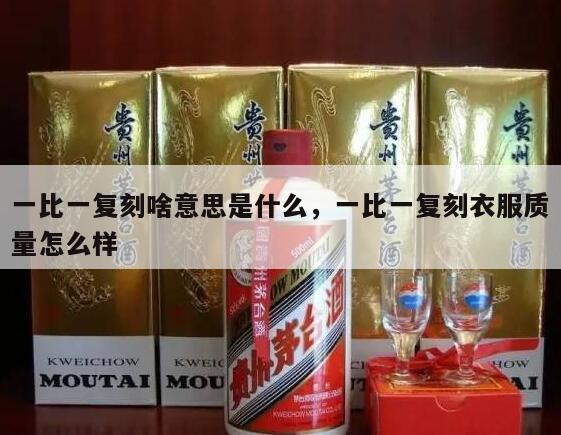 一比一复刻啥意思是什么，一比一复刻衣服质量怎么样