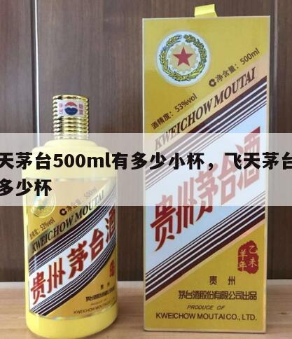 飞天茅台500ml有多少小杯，飞天茅台一共多少杯
