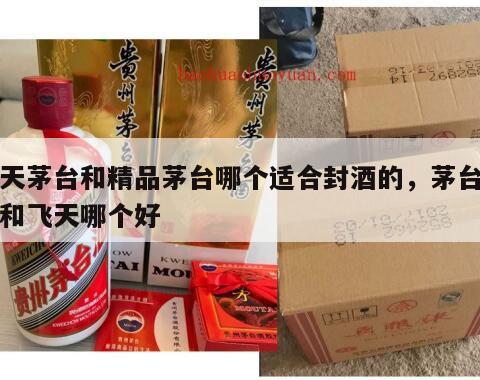 飞天茅台和精品茅台哪个适合封酒的，茅台精品和飞天哪个好