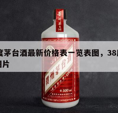 38度茅台酒最新价格表一览表图，38度茅台图片