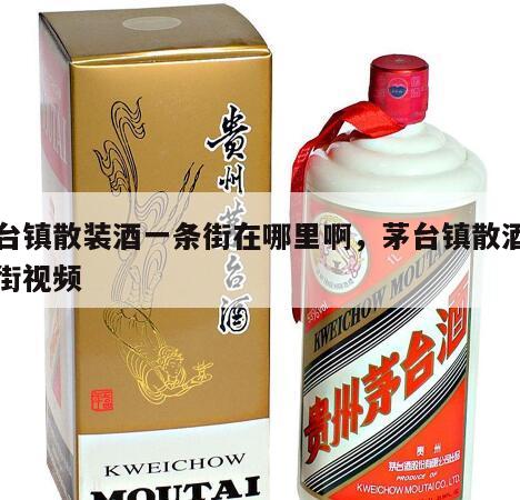 茅台镇散装酒一条街在哪里啊，茅台镇散酒一条街视频