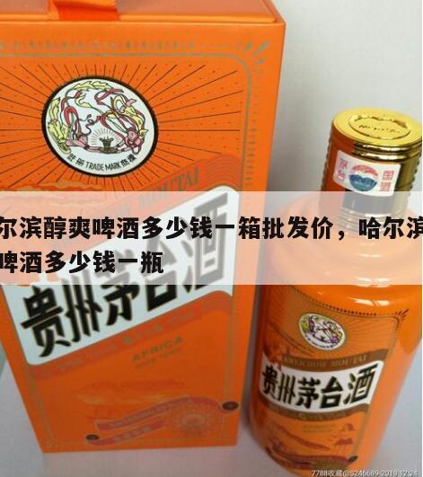 哈尔滨醇爽啤酒多少钱一箱批发价，哈尔滨醇爽啤酒多少钱一瓶