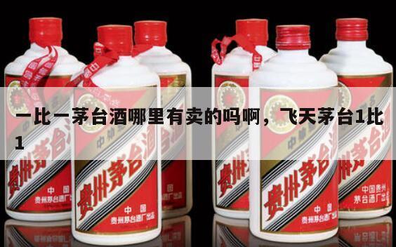 一比一茅台酒哪里有卖的吗啊，飞天茅台1比1