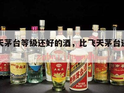 比飞天茅台等级还好的酒，比飞天茅台还贵的茅台
