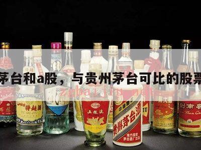 茅台和a股，与贵州茅台可比的股票