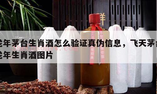 龙年茅台生肖酒怎么验证真伪信息，飞天茅台龙年生肖酒图片
