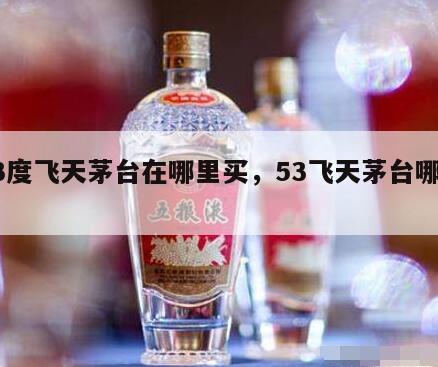 53度飞天茅台在哪里买，53飞天茅台哪里卖