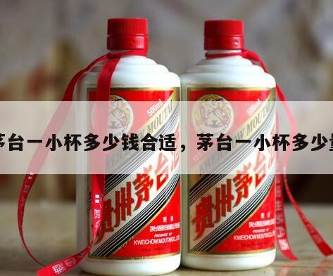 茅台一小杯多少钱合适，茅台一小杯多少量