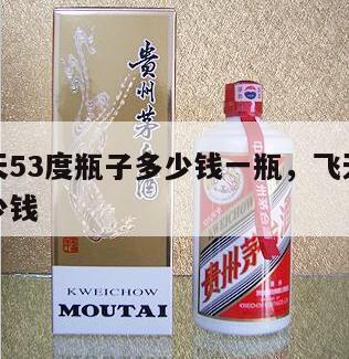 茅台飞天53度瓶子多少钱一瓶，飞天茅台酒瓶卖多少钱