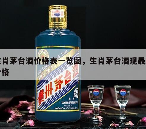 生肖茅台酒价格表一览图，生肖茅台酒现最新价格