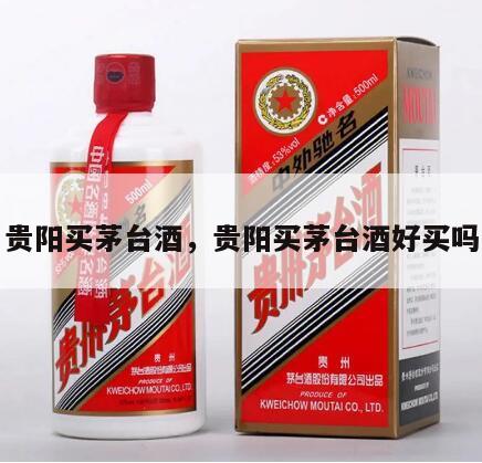 贵阳买茅台酒，贵阳买茅台酒好买吗