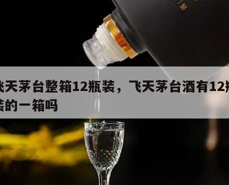 飞天茅台整箱12瓶装，飞天茅台酒有12瓶装的一箱吗