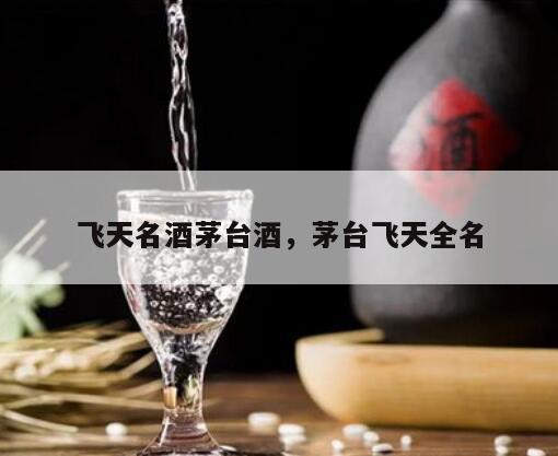 飞天名酒茅台酒，茅台飞天全名