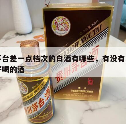比茅台差一点档次的白酒有哪些，有没有比茅台好喝的酒