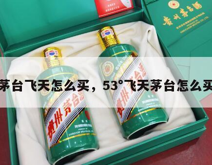 茅台飞天怎么买，53°飞天茅台怎么买