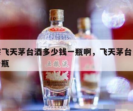 正宗飞天茅台酒多少钱一瓶啊，飞天茅台多少元一瓶